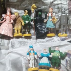 Rare NIP Loew's Ren. MGM Scarecrow, Cowardly & Tin Man latter is not Loew's Ren.